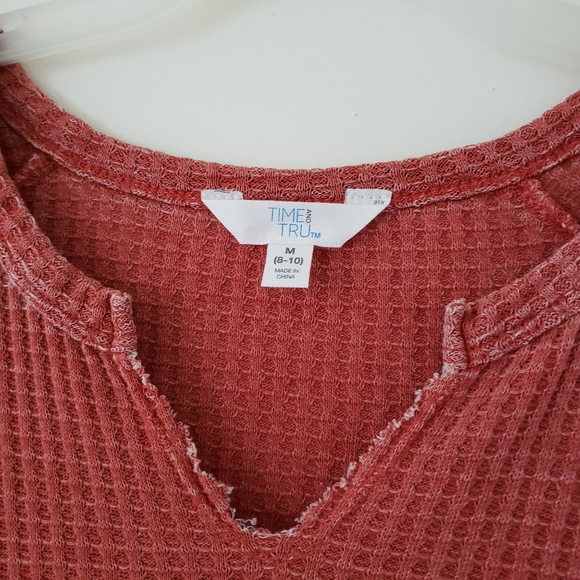 Time & Tru peolum top pullover sweater - Picture 3 of 8